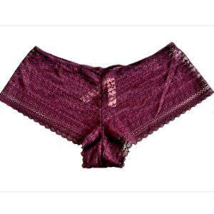 Victoria’s Secret Lace Shortie Boyshorts Panty XL NWT